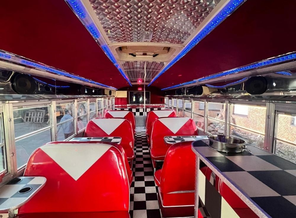 Limousine mieten Köln_US Bus Red